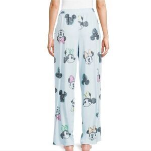Minnie And Mickie Mouse Women's Printed Sleep Pants With Pockets Size 3X